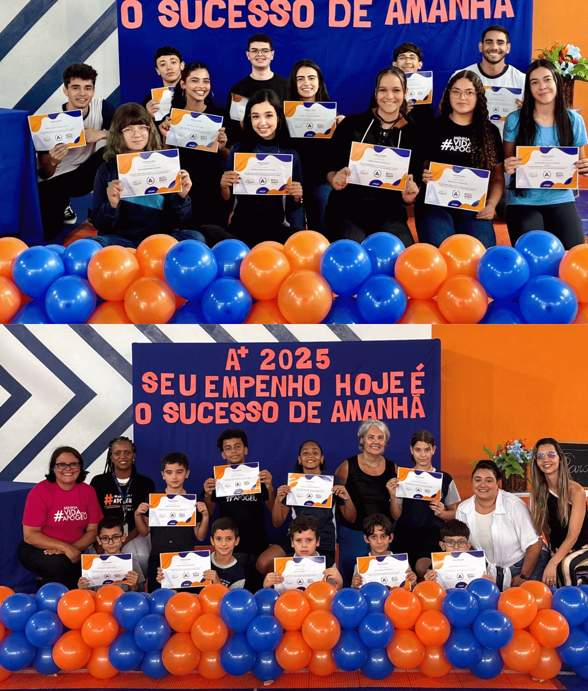 Certificados A+, Projeto Olímpico e orientação pedagógica fortalecem a jornada dos alunos